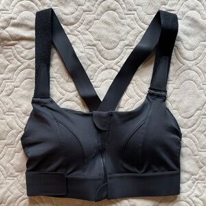 Source Unknown Black Sports Bra